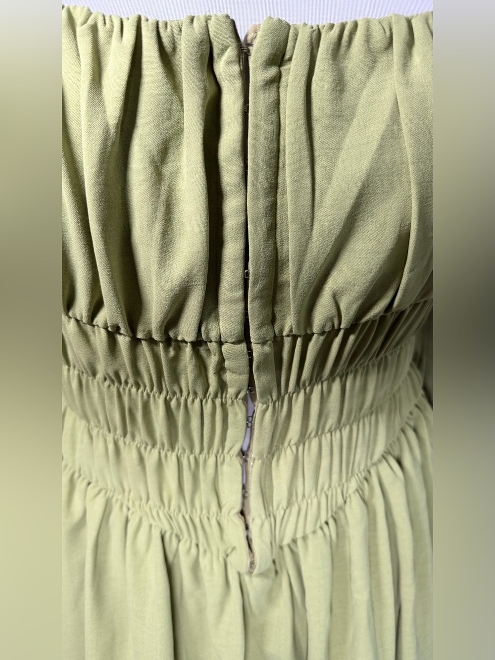 Mixed Threads Long Sleeve Square-Neck Smocked Dress - Picture 3 of 15